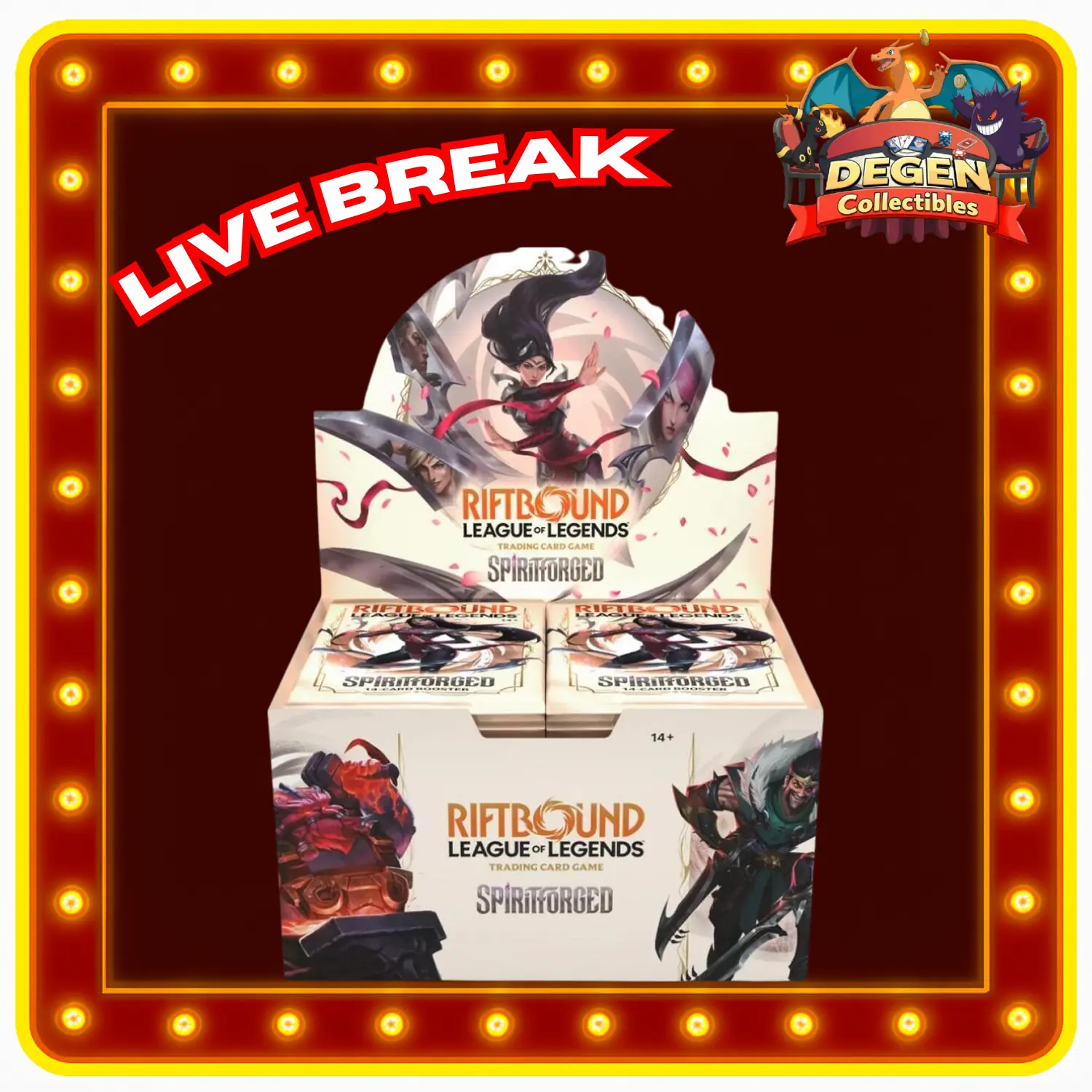Riftbound League of Legends TCG [ENG] Spiritforged LIVE RIP ONLY