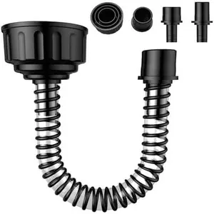 AC Drain Line Cleaner;AC Drain Line Cleaner Adapter Evacuates & Unclog AC Drain Line - HVAC to PVC AC Drain Line Cleaner Tool - Universal Fit AC Drain Line Unclogger - AC Drain Line Cleaning Tool