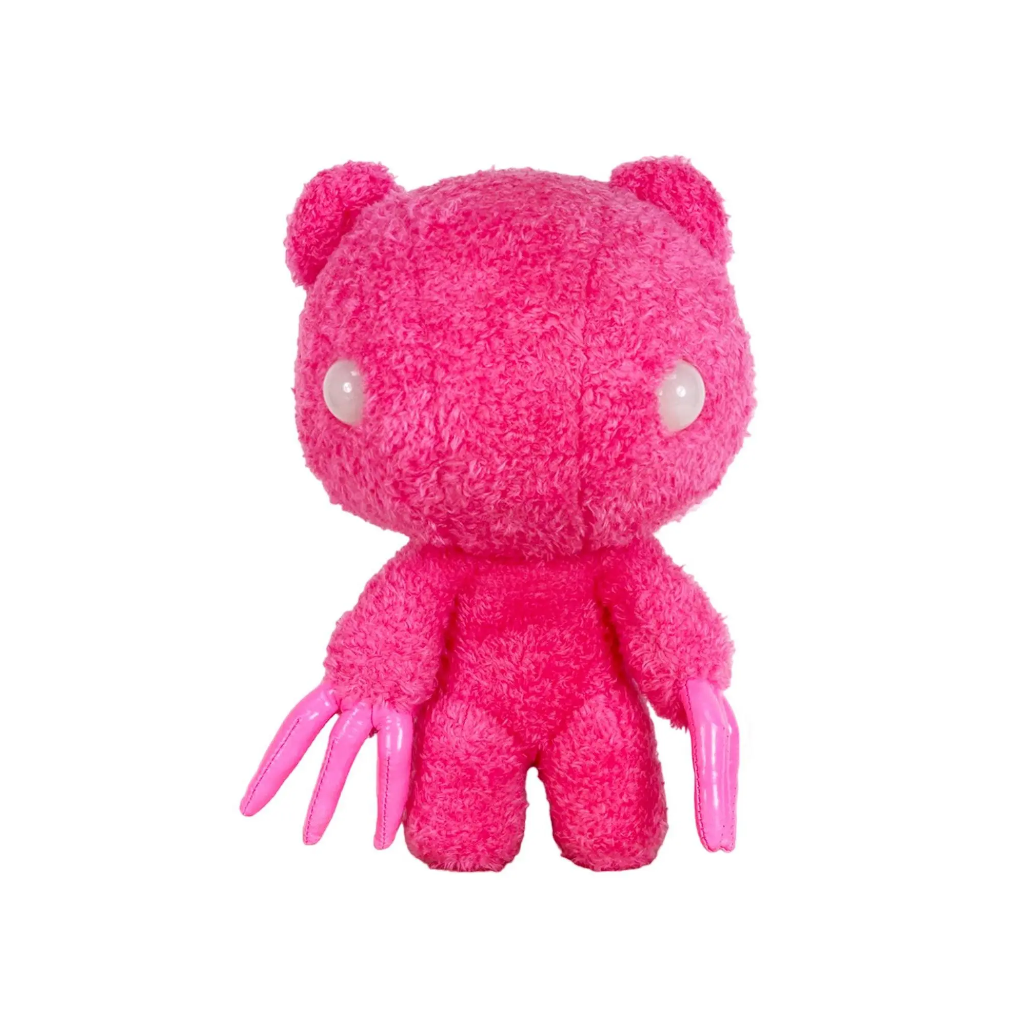 GLOOMY BEAR - NEON PINK GLOOMY BEAR PLUSH 8"H