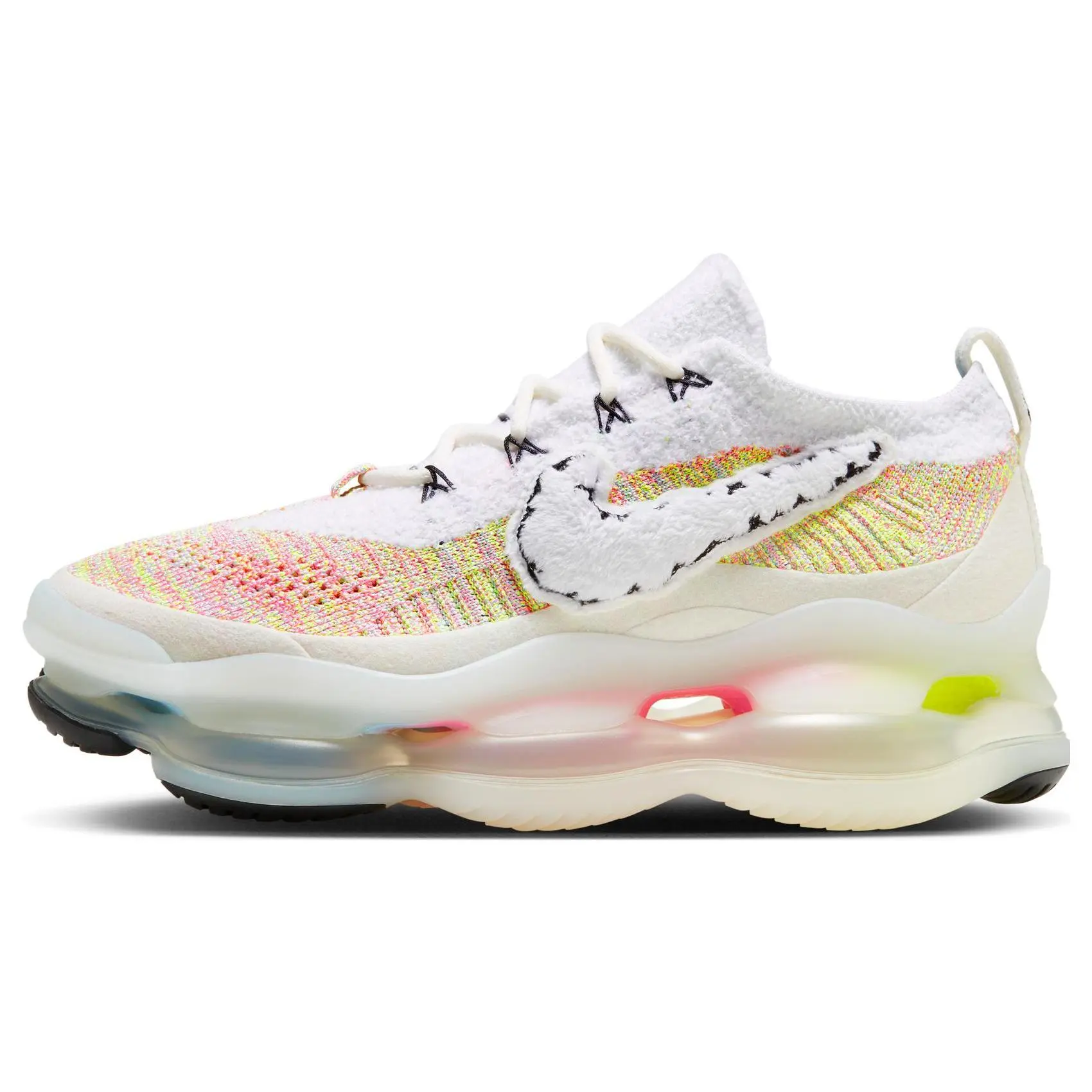 Men's Nike Air Max Scorpion Skepta Tailwind Low-Top Casual Footwear - White & Pink Cushioned Athletic Trainer, Men's Sports Shoe