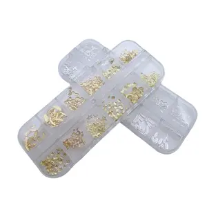 Metal Studs / Charms (12 Grids) - #6