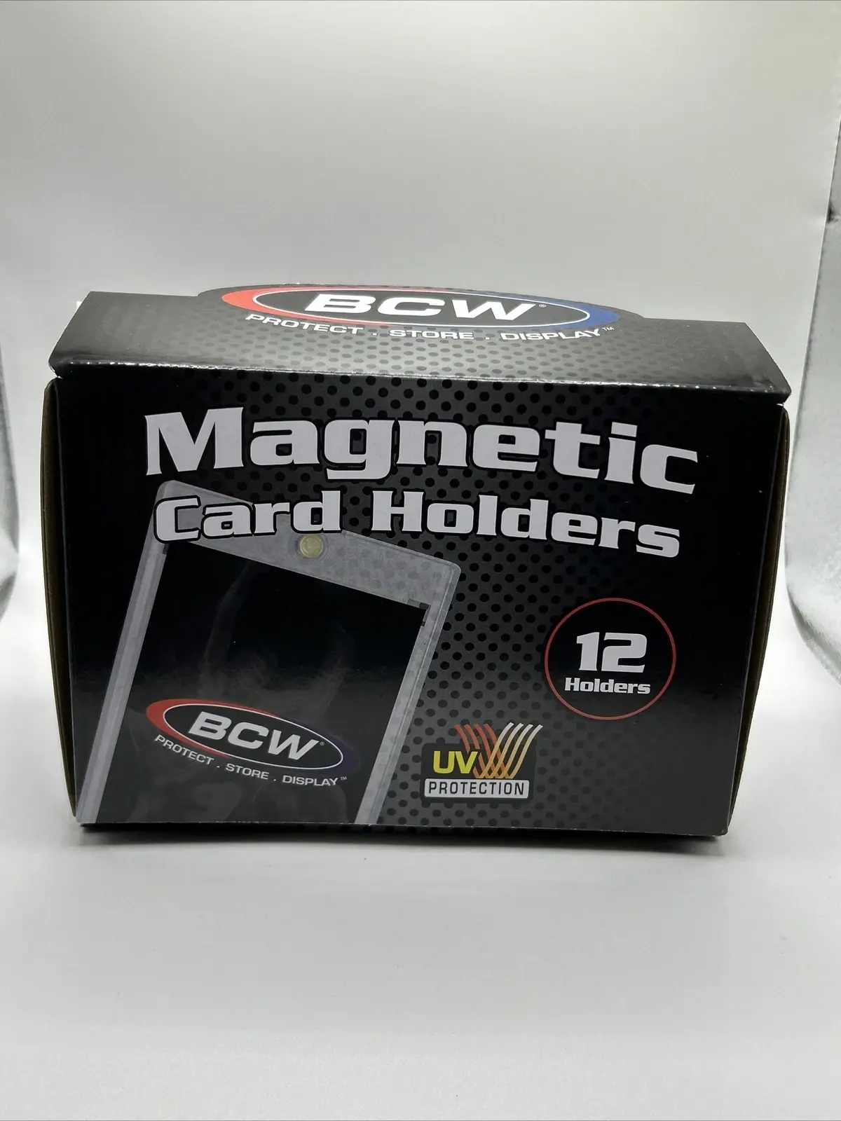 BCW Magnetic Card Holder 180pt Point with UV Protection - Box of 12 holders
