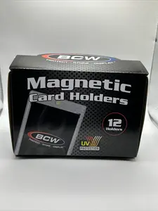 BCW Magnetic Card Holder 180pt Point with UV Protection - Box of 12 holders
