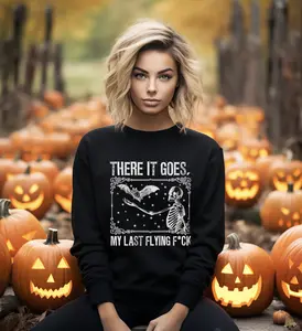 My Last Flying F*ck Unisex Crewneck Sweatshirt (Black)