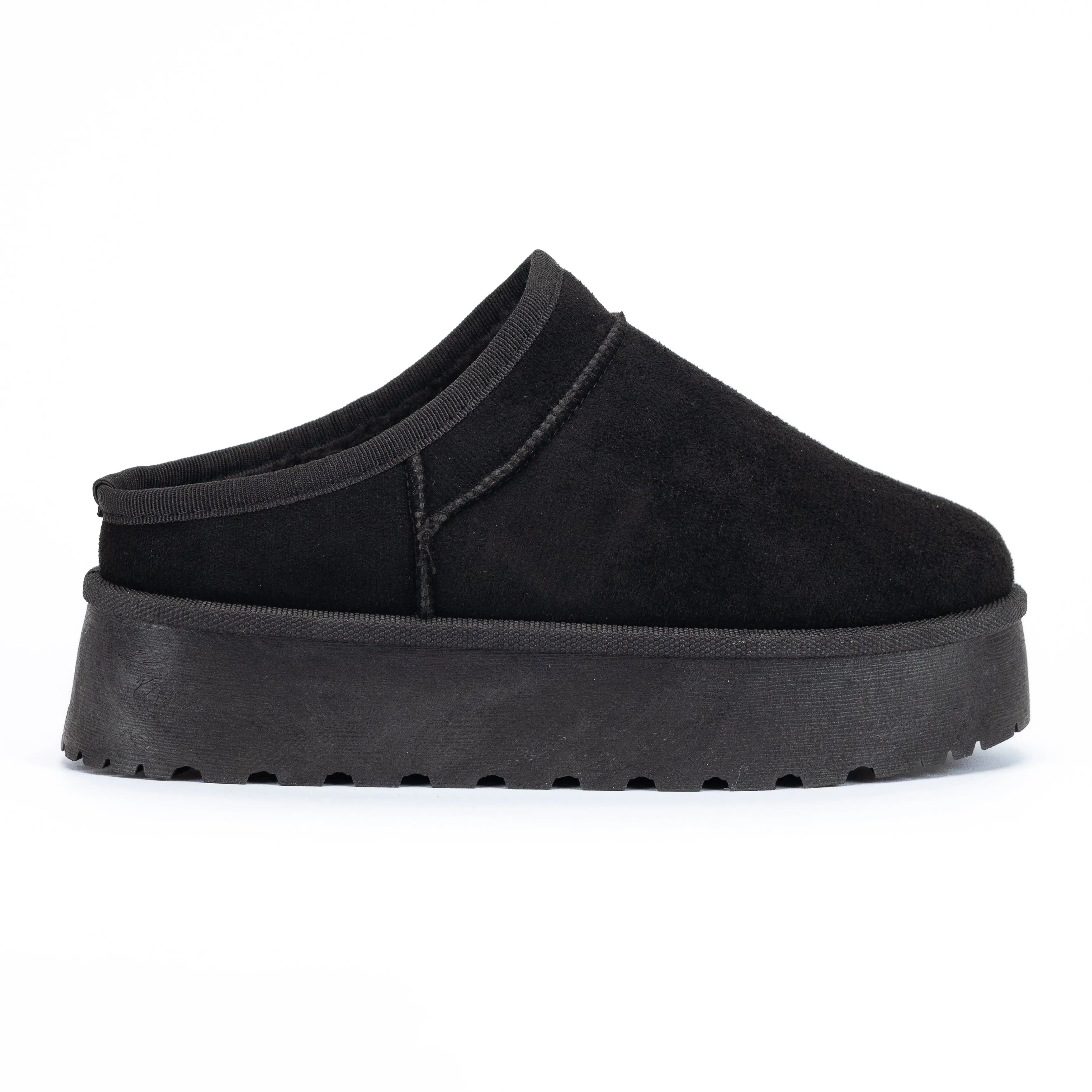 Seraph - Slip-On Winter Booties, Platform Sole & Faux Fur Interior, Ideal for Adding Warmth to Your Outfits