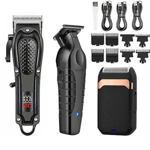 Km-2299 Hair Care Set, Professional Styling & Trimming Kit, Perfect Gift Combination, Ideal for Home Use, Durable Design, Trimmer Clipper