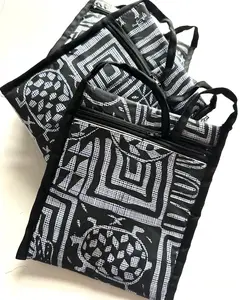 Unisex Fabric Crossbody Bag