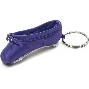 Ballet Shoes Key Chain Mini Pointe Shoes Keychain