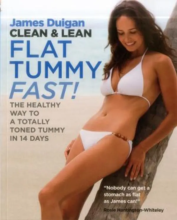 USED Book - Clean & Lean Flat Tummy Fast!: The Healthy Way to a Totally Toned Tummy in 14 Days by James Duigan (Paperback) - english