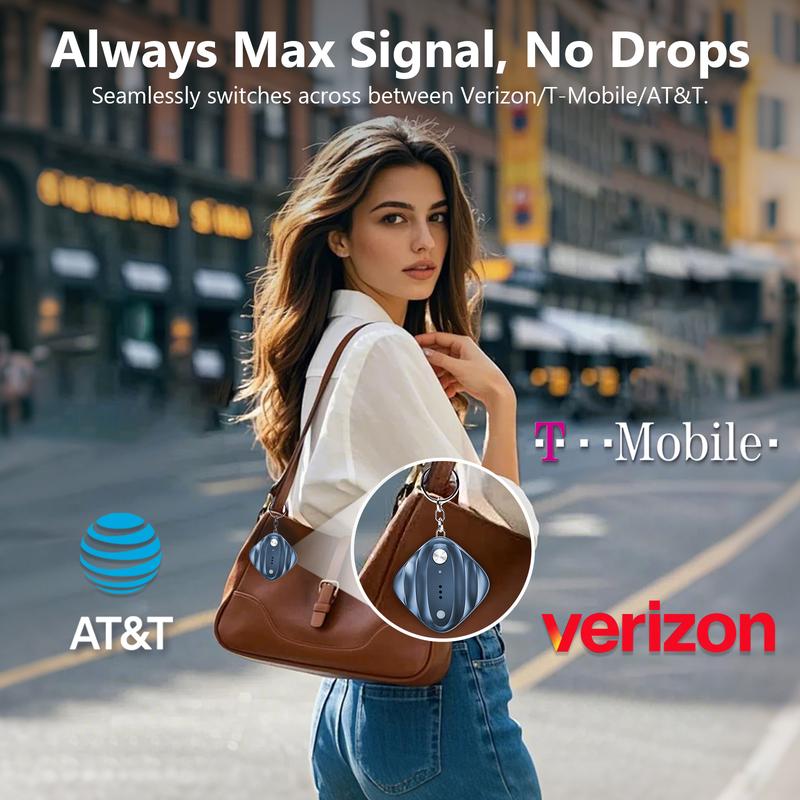 Benarlee 2-in-1 SmartTrack Work With Apple Find My & 4G LTE GPS, No AirTag Range Anxiety,Real-Time Tracking for Elderlys, Kids, Vehicles, Luggages ,Earbuds,Wallets ,Phone Finder,Key Finder,Water Resistant