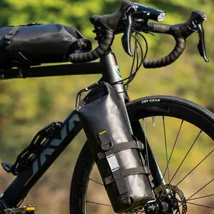 Bicycle Multifunctional Front Fork Bag Outdoor Waterproof Bag 5L&8.5L Capacity Road Mountain Bike Long-distance Travel Bag Changing Extended Bike Bag Massive Capacity For Every Ride’s Essentials Ebike