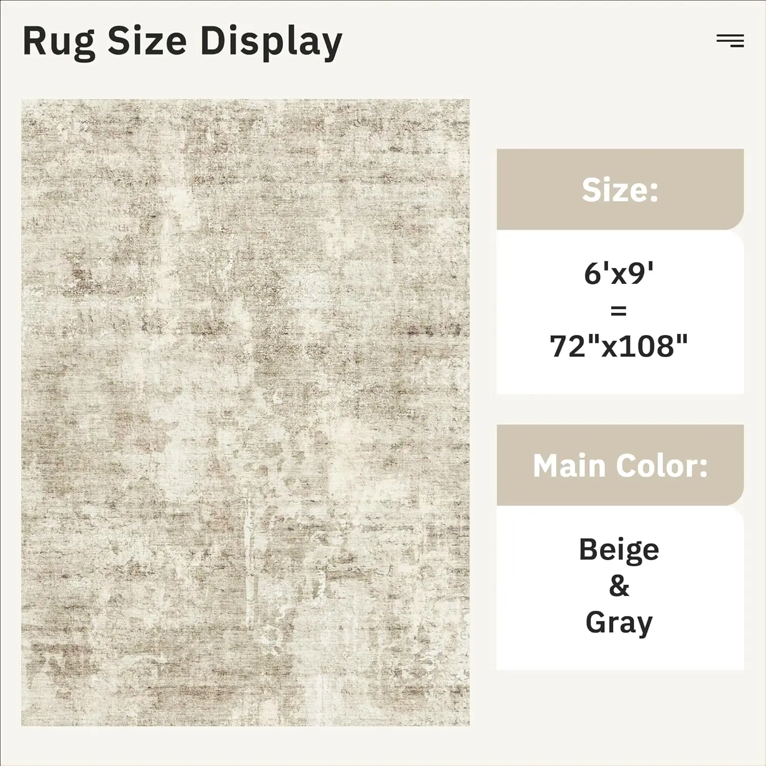 6' x 9'