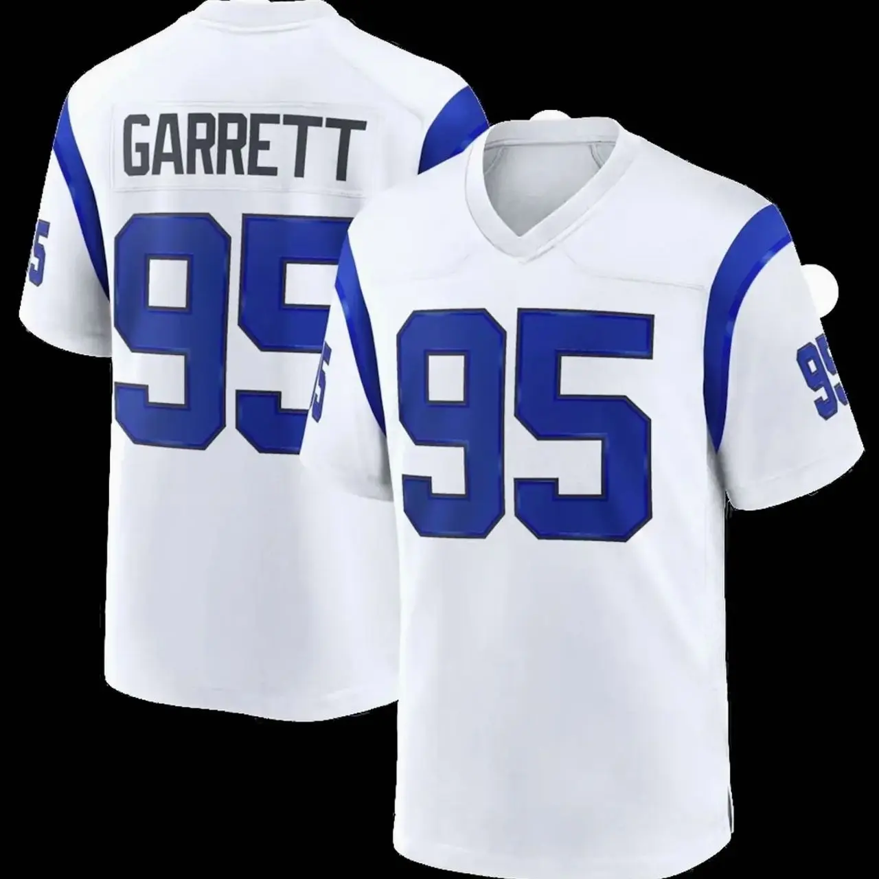 Unisex Football inspired by Garrett 95 Los Angeles Fearsome White Game Jersey