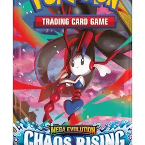 Mega Evolution Raicing Card Pack, 10-Piece Chaois Collectible Cards