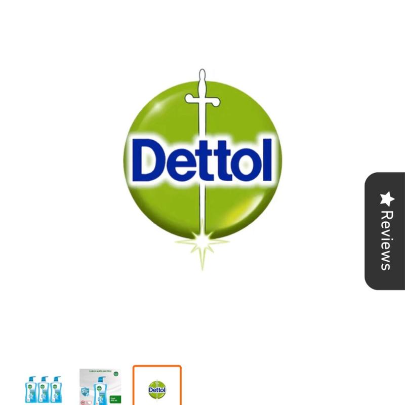 Dettol Skincare Antibacterial Soap Bar, 3.5oz (100g) (Pack of 6) Body Care Body Wash Comfort Cleanser