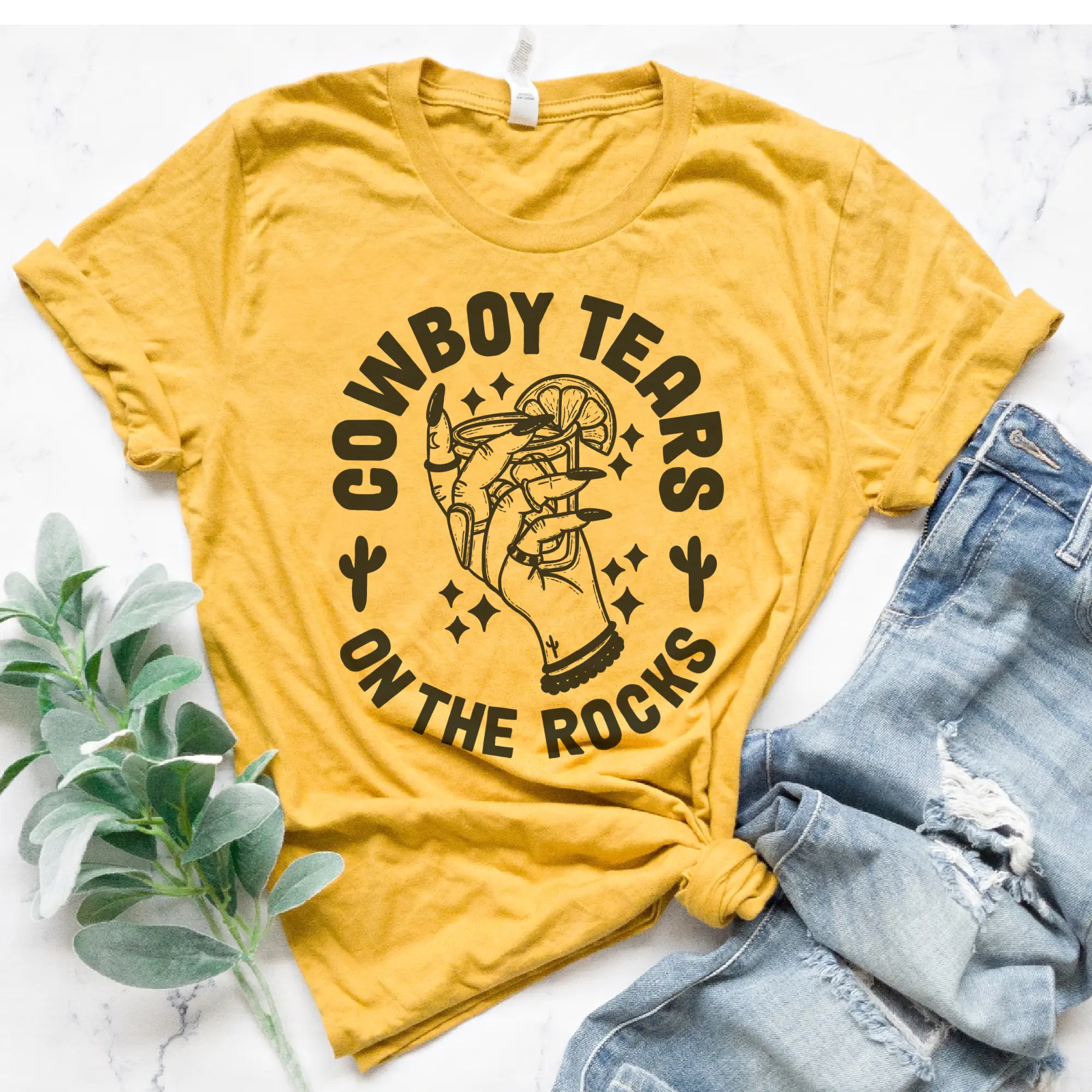 Vintage WEstern Tee Cowboy Tears T-Shirt Country Southern Tshirt South Western Tee Soft Print Shirt Cowboy Tears Tshirt Cowgirl Country T-Shirt Sublimation Print Tee Casual Comfort Top Womenswear