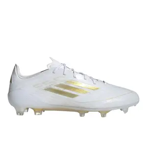 adidas Mens F50 Elite Firm Ground Soccer Cleats  - White