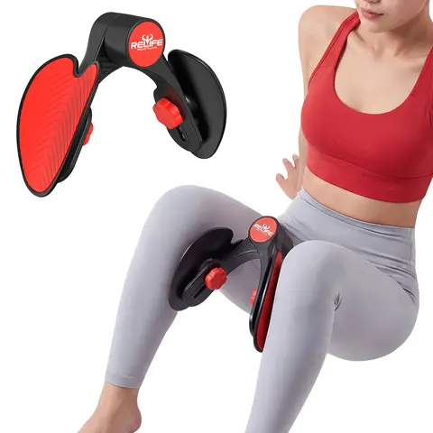 RELIFE Multifunctional Leg Exercise Machine - Women's Home Strength Training Gear, Designed for Women, 360° Rotation, Foam Cotton Grip, High Elasticity, Secure Anti-Slip, Enhance Core Strength, Full Body Tone, Easy to Use