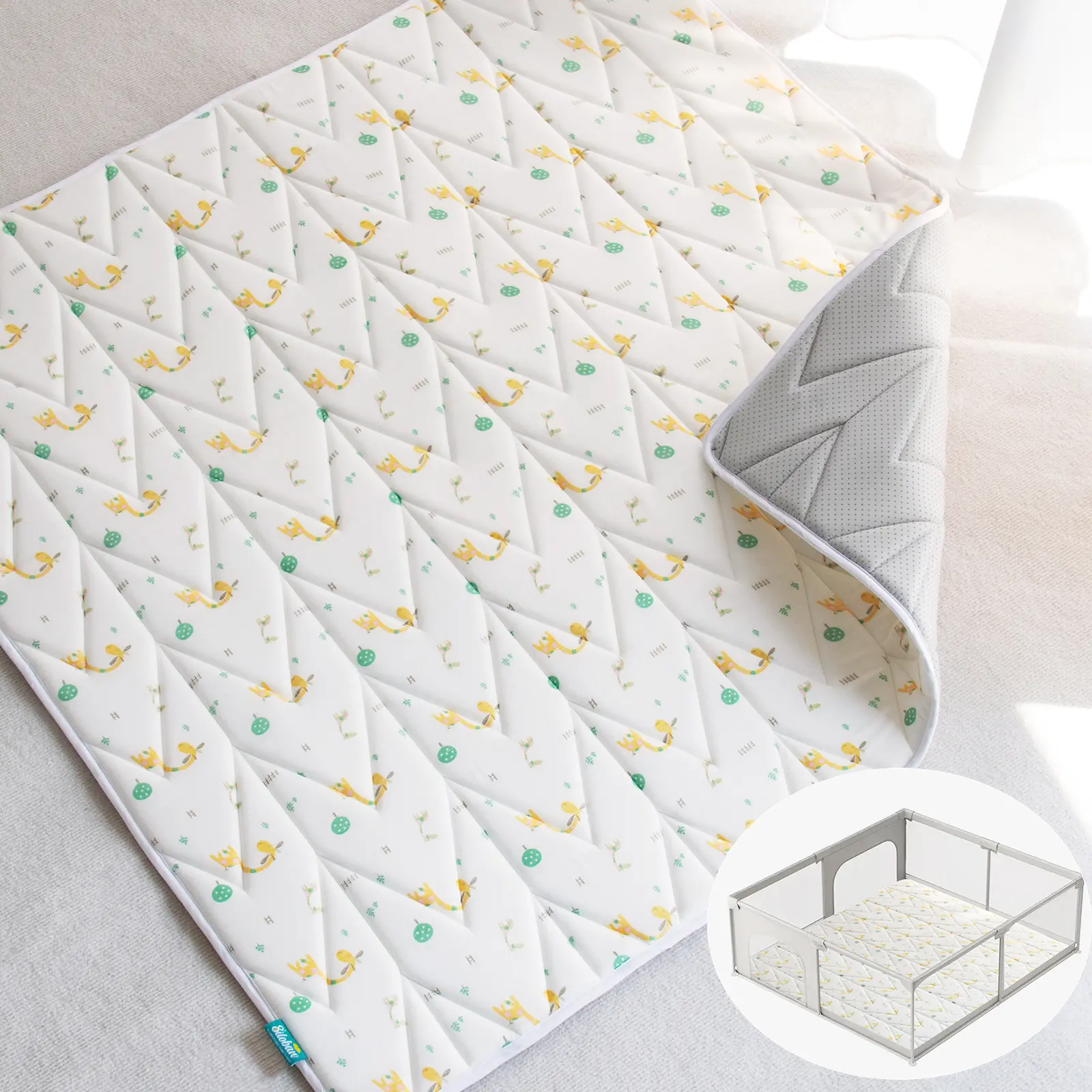 Cute Giraffe (Cooling Bamboo Muslin Surface+Foam)