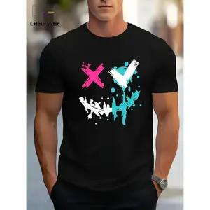 100% Cotton Golf Gift T-Shirt For Men and Women Funny Monogram, Printed Men's T Shirt, Men's Novelty Pattern Design T-shirt