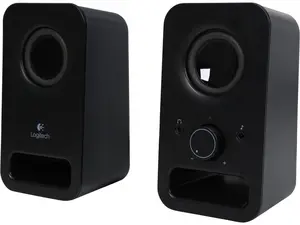 Logitech Multimedia Speakers Z150 with Stereo Sound for Multiple Devices, Black Logitech Multimedia Speakers Z150 with Stereo Sound for Multiple Devices, Black