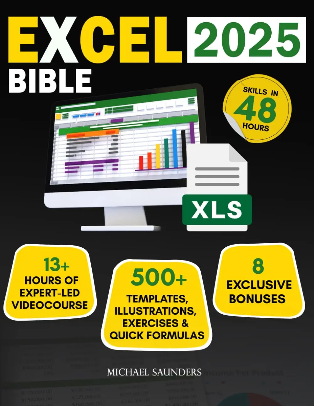 Excel 2025 Made Simple: Your Ultimate Beginner's Guide with 500 ...