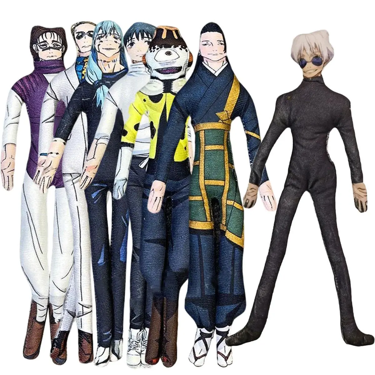 Anime JJK Plush Toys Funny Doll Gojo Geto Plush Shapeshift Choso Figure Creative Mannequin Nanami Kento Action figure Model Gift Anime JJK Plush Toys Funny Doll Gojo Geto Plush Shapeshift Choso Figure Creative Mannequin Nanami Kento Action figure Model Gift