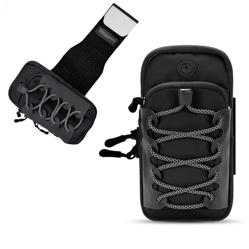 Unisex Organized Ebike & Cycling Accessories Kit - Functional Sporty Accessories, Front Frame Pouch, Battery Cover Holder, Safety Arm Wear, Wrist Storage Solution for Dirt Biking Rides