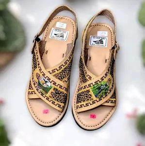 Handcrafted Leather Huaraches for Men SJT y VIRGEN  Style Meets Comfort  Introducing our handmade leather huaraches for men, a perfect blend of style and comfort. These huaraches are crafted from durable leather, ensuring longevity.