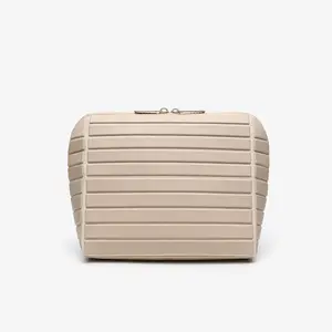 Large Capacity Makeup Bag with Dividers, Portable Skincare Cosmetic Organizer, Makeup Organizer Pouch, Travel Toiletry Bag, Essential Beauty Storage Solution