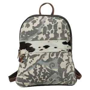 Myra Bag Ladies Dough Patterned Backpack Bag S-1592