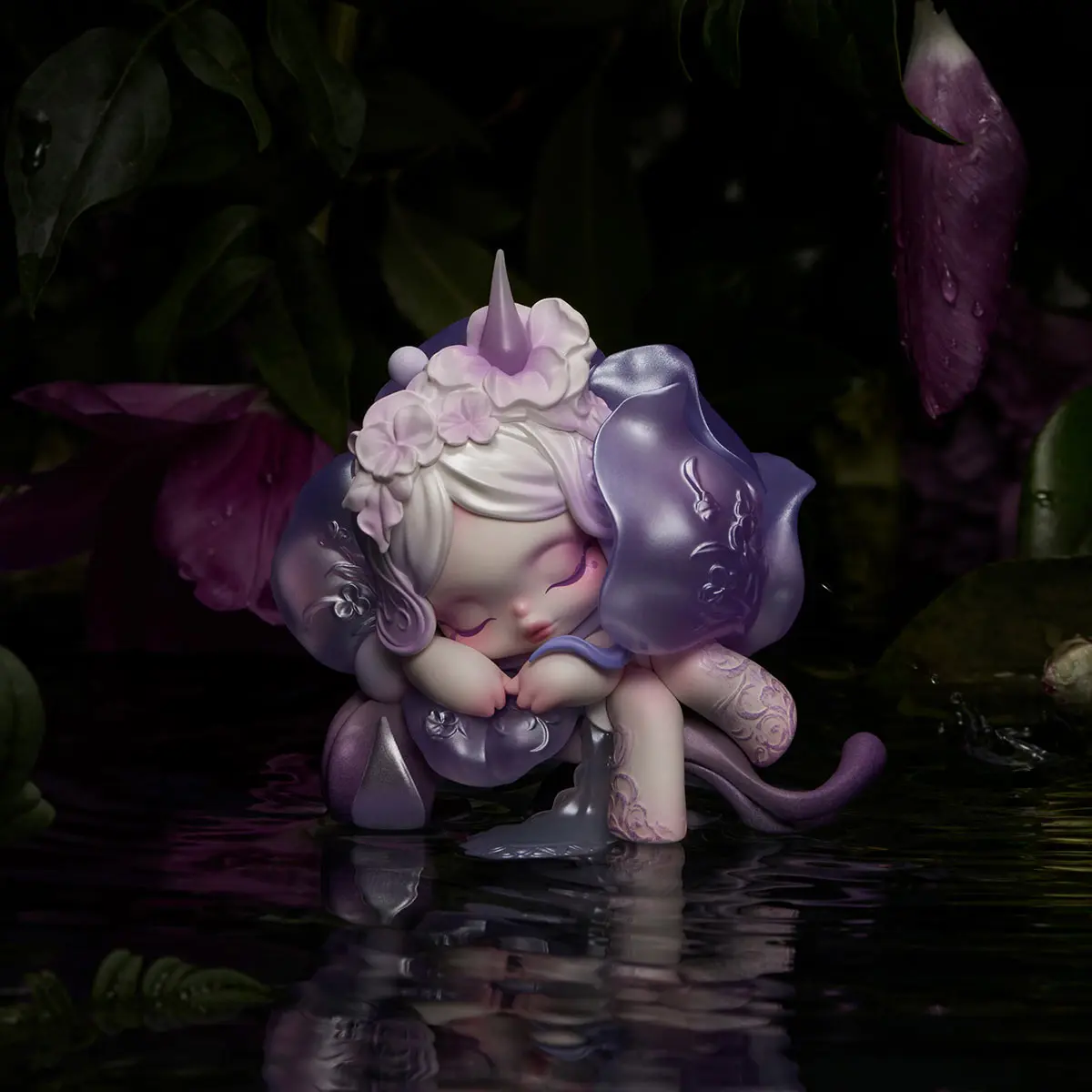 [VT] SKULLPANDA Petals in Four Acts Series Figures Mystery Box Girly Gift