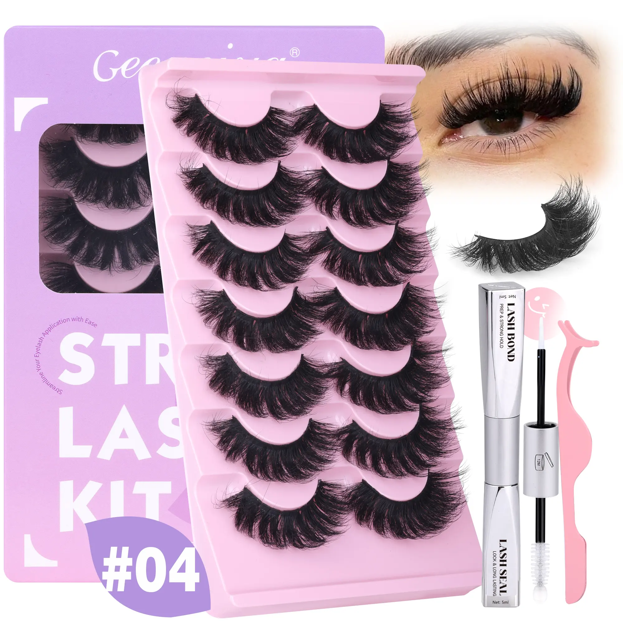 KIT-Strip Lashes(Mega 04)