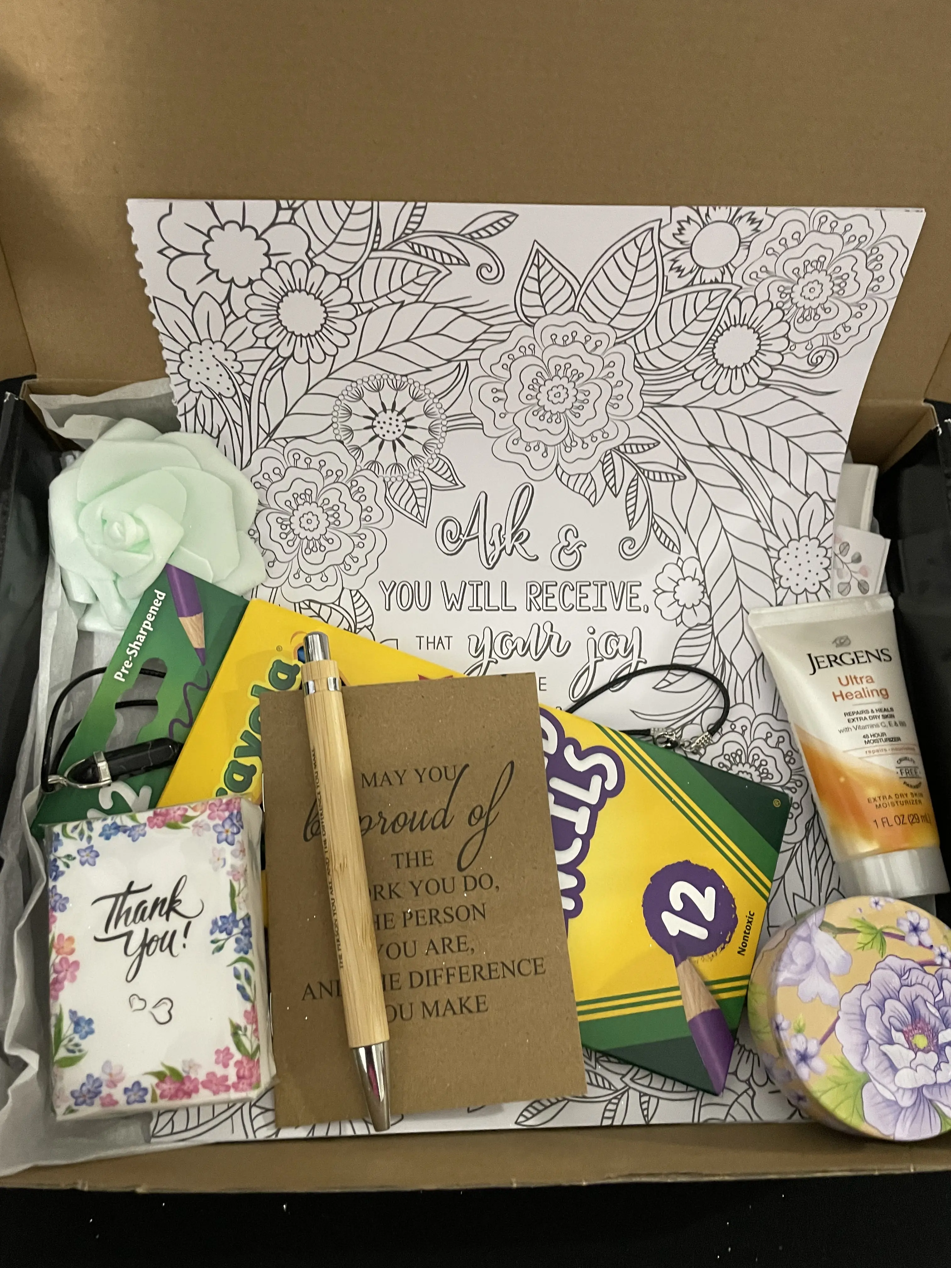 QueenDelia's Self Care LLC. Mindfulness Self Care Kit
