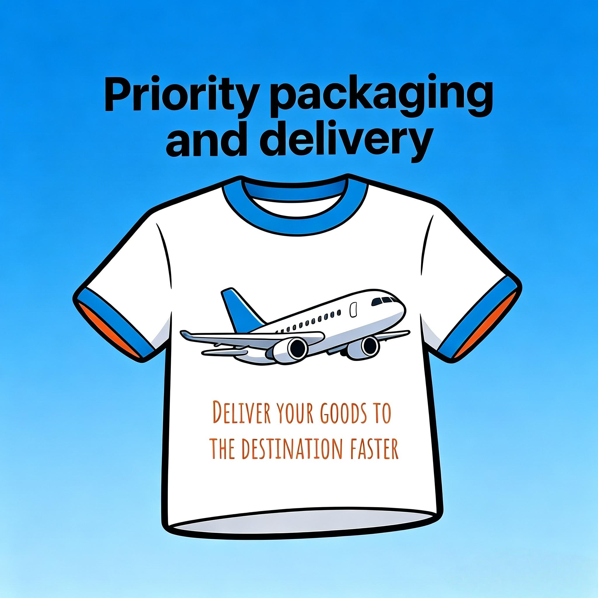 Purchase a T‑shirt and enjoy priority shipping, exquisite packaging, and secure delivery. For any questions, please feel free to contact our customer service team at any time.