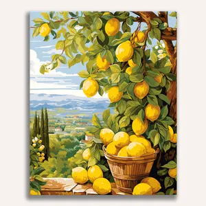Bounty Lemons Paint by Numbers Kit