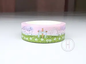 Meadow Faith Washi Tape: Christian Planner Scrapbook Tape (15mmx10m)