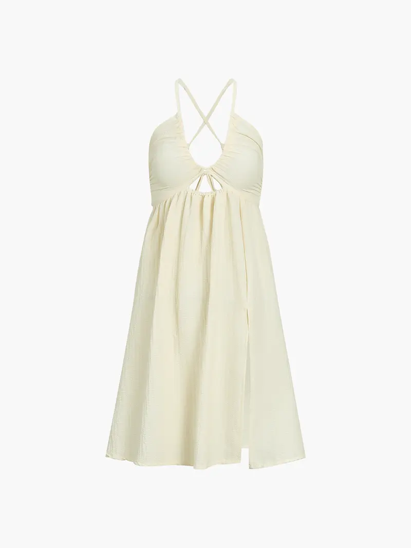 Semi-Sheer Chiffon Ruffle Dress With Outer Cape - TikTok Shop Semi-Sheer Chiffon Ruffle Dress With Outer Cape - TikTok Shop