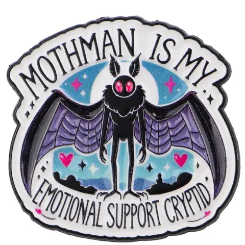Cartoon Moth Animal Brooch Pin, Lapel Brooch, Unique Heart Quote Badge for Men and Women, Daily Clothing Decoration, Perfect Creative Gift, Fashion Accessory, Emblem Badge Decoration