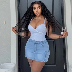 2pieces , bodysuit and skirt jeans Womenswear Clothes