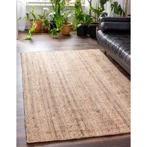 Natural Braided Jute Rug Natural Braided Jute Rug