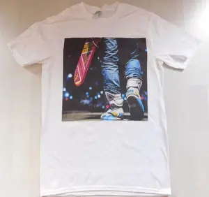 Back to the future White T-shirt sizes available S-3XL