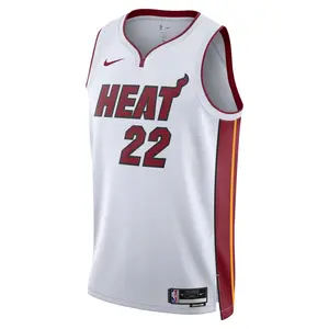 [DN2083-100] MENS NIKE NBA HEAT 'BUTLER 22' ASSOCIATION EDITION 22/23 SWINGMAN JERSEY
