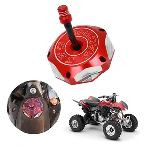 ATV Gas Cap, Fuel Tank Cap, CNC Gas Cap for TRX 400EX TRX400EX Sportrax 400 1999-2014 TRX450R 2004-2009 TRX700XX 2008-2009 ATV