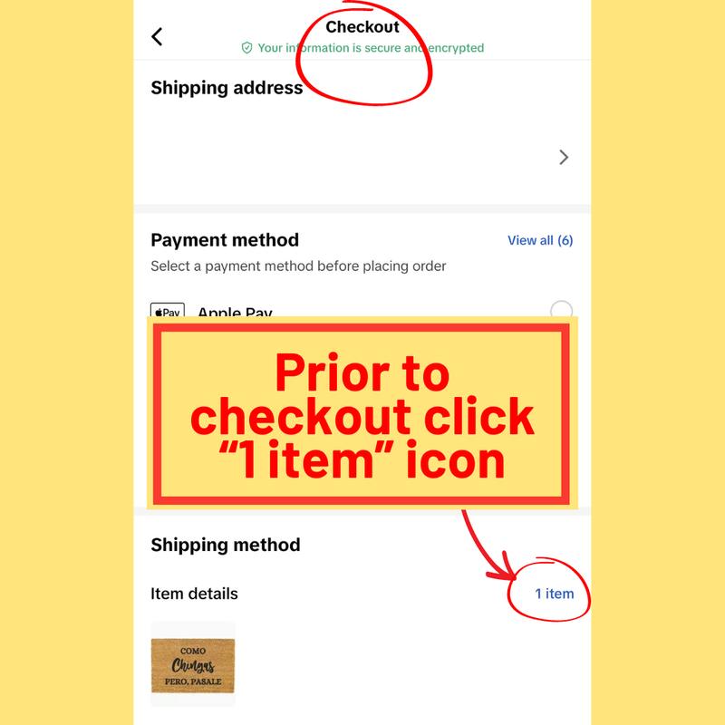 PERSONALIZED Doormat - custom doormat - personalized message - welcome doormat - funny doormat