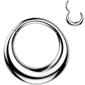 16G 5/16 Simplicity Thick Precision Hinged Segment Ring