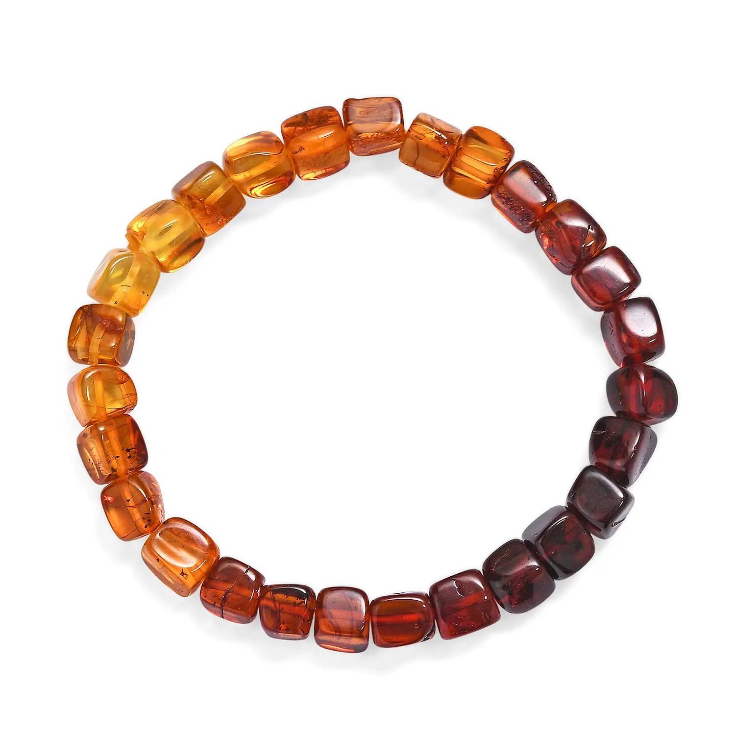 Amber Tumble Stretch Bracelet