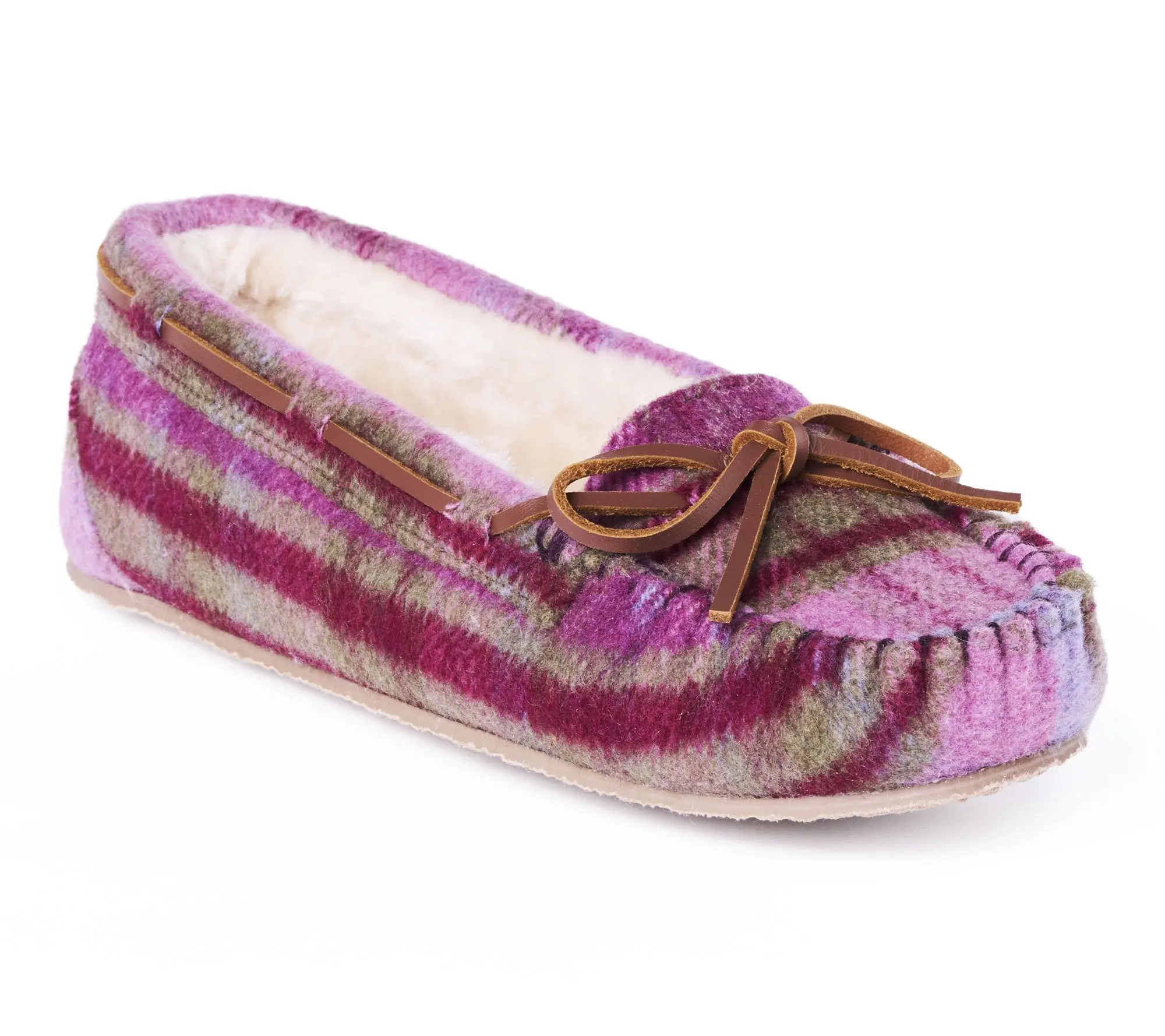Minnetonka Women's Cally Plaid Slipper