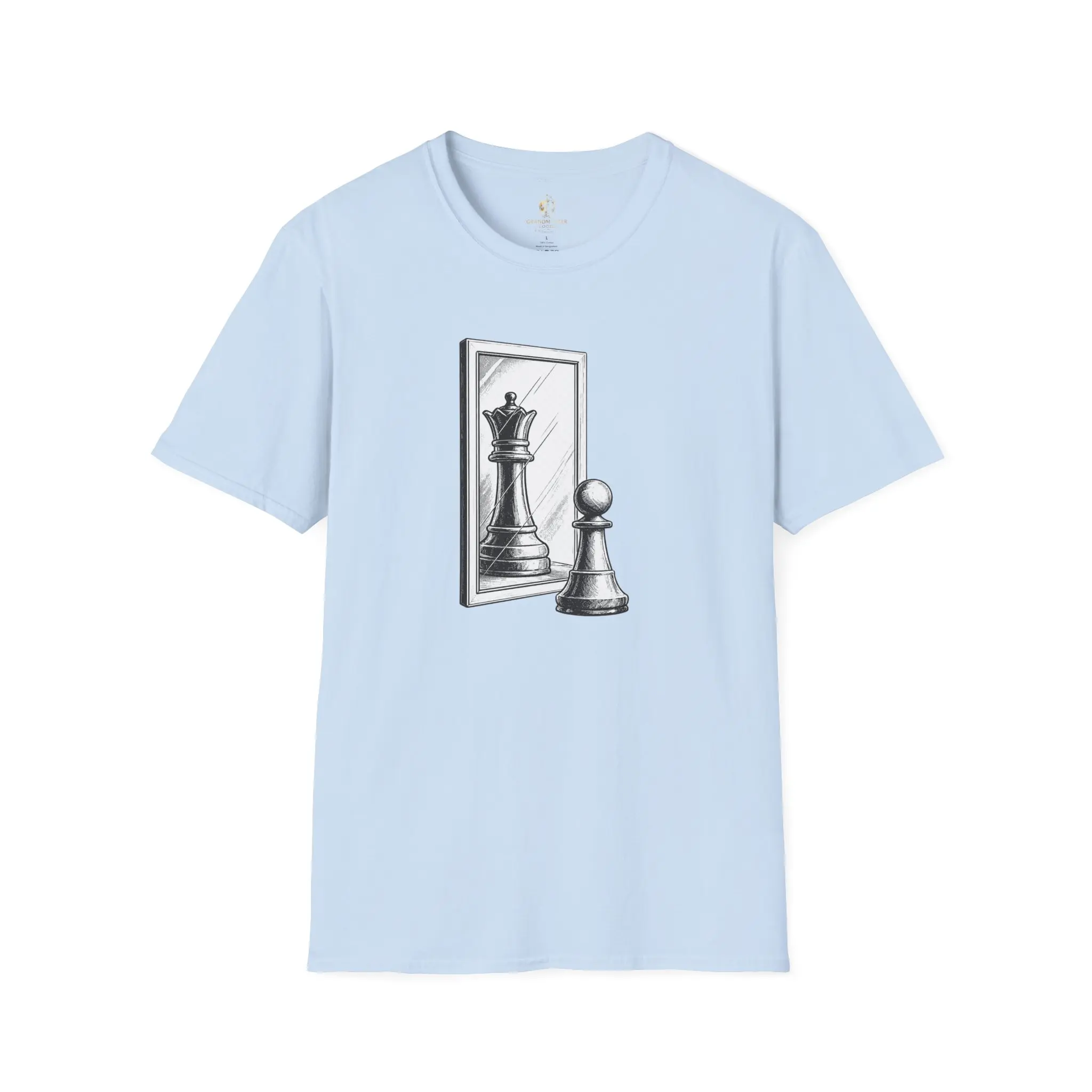 Pawn to Queen Chess Shirt | Inspirational Chess Graphic Tee | Chess Reflection T-Shirt | Motivational Chess Art | Gift for Chess Lovers