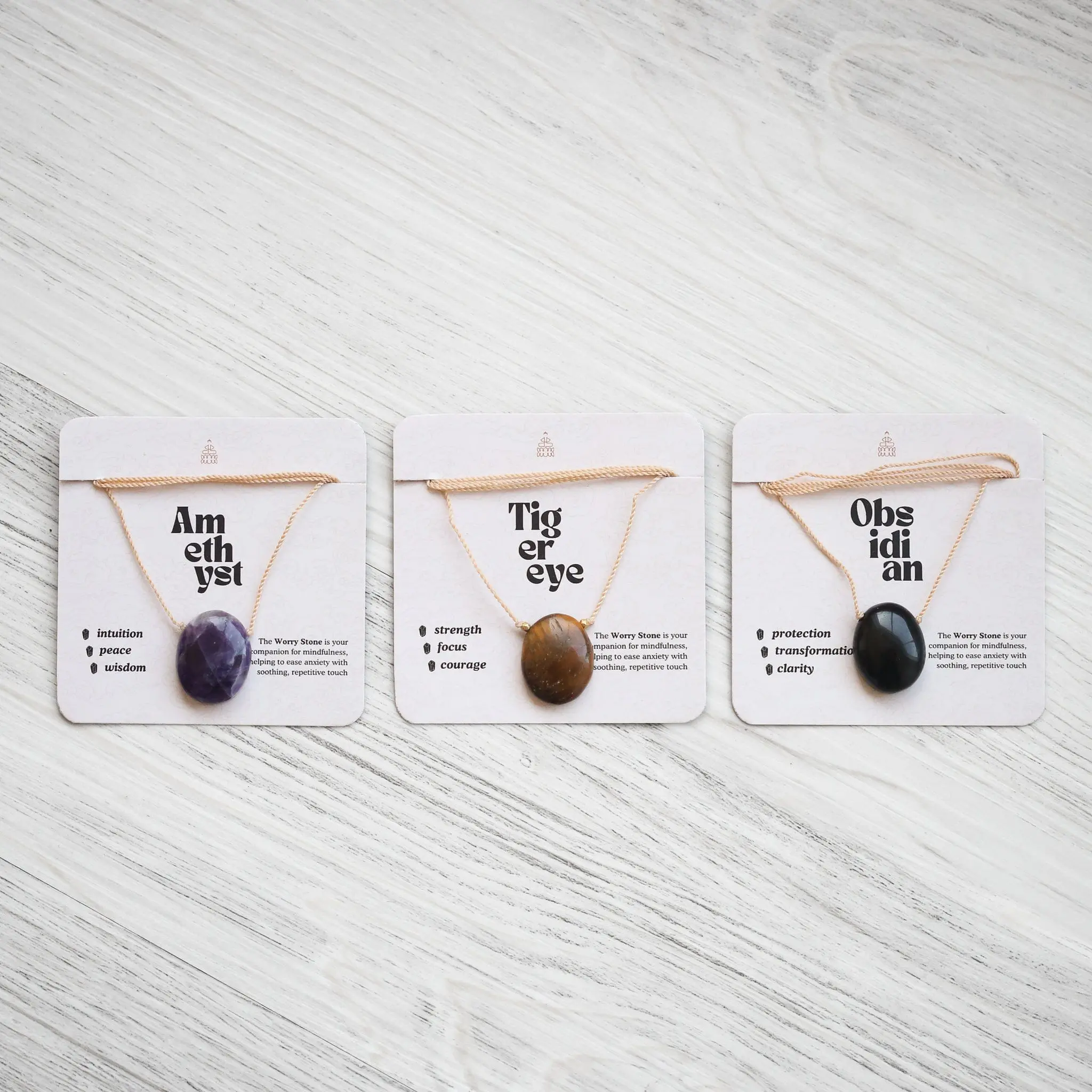 Worry Stone Necklace